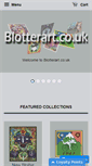 Mobile Screenshot of blotterart.biz