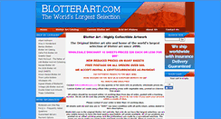 Desktop Screenshot of blotterart.com